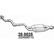 Катализатор ASSO Mercedes C-Class (S202) 1 Универсал 2.3 C 230 T Kompressor (2085) 193 л.с. 1997 – 2000 955 4JJK 28.0025