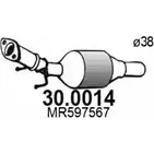 Катализатор ASSO 30.0014 2406088 L SXC8P