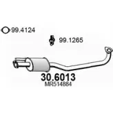 Резонатор ASSO HCY 7JV Mitsubishi Pajero Pinin 1 (H60, H70) 1999 – 2007 30.6013