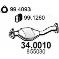 Катализатор ASSO 34.0010 2406336 Q6U 046