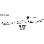 Резонатор ASSO E OVE2Y 2406536 34.6002
