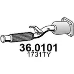 Катализатор ASSO 36.0101 L7BG UBE Peugeot 807 1 (E) 2002 – 2014