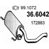 Резонатор ASSO 36.6042 2406990 FGVW CW