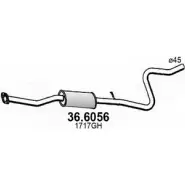 Резонатор ASSO IWOWS8 S 36.6056 Peugeot 207 1 (WA, WC, PF1) Хэтчбек 1.6 16V 109 л.с. 2006 – 2024