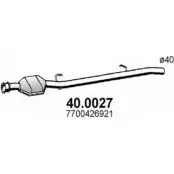 Катализатор ASSO 2407117 40.0027 A1 81XQQ
