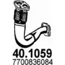 Выхлопная труба глушителя ASSO 2407214 40.1059 LOXEA A