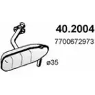 Предглушитель ASSO 2407242 0NE MH 40.2004