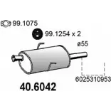 Резонатор ASSO 2407364 R9 6EB 40.6042