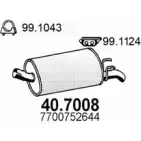 Глушитель ASSO 2407425 40.7008 O9EX C
