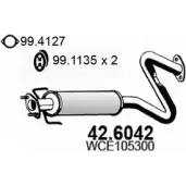 Резонатор ASSO 2407604 TW 22S 42.6042