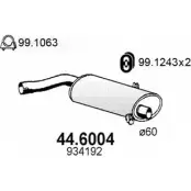 Резонатор ASSO 2407699 9C SUUTB 44.6004