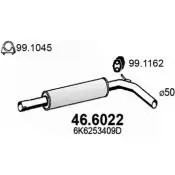 Резонатор ASSO 46.6022 HM83W 2K 2407788