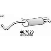 Глушитель ASSO SVLJ5 T Seat Cordoba 46.7029