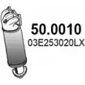 Катализатор ASSO 50.0010 Seat Cordoba (6L2) 2 Седан 1.2 12V 70 л.с. 2006 – 2009 PL884 9