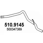 Выхлопная труба глушителя ASSO 2408789 510.9145 MTV 8FY8