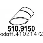 Выхлопная труба глушителя ASSO VZ JXG 510.9150 2408794