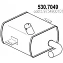 Глушитель ASSO 530.7049 64 2RA Volkswagen LT (2DB, 2DE, 2DK) 2 Автобус 2.5 TDI 102 л.с. 1996 – 1999
