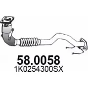 Катализатор ASSO E AVFYY Volkswagen Caddy (2KB, 2KJ, 2CB, 2CJ) 3 Минивен 1.4 75 л.с. 2004 – 2006 58.0058