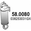 Катализатор ASSO PKNU 9 58.0080 Volkswagen Golf 5 (1K1) Хэтчбек 2.0 SDI 75 л.с. 2004 – 2008