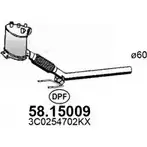 Сажевый фильтр ASSO 58.15009 U4 E187 2410846