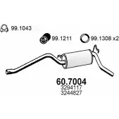 Глушитель ASSO 2411894 5RZTK9 1 60.7004