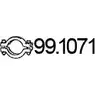 Хомут глушителя ASSO 2412187 R SFZA 99.1071