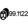Кронштейн глушителя ASSO 3O C6O 99.1122 2412206