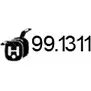 Кронштейн глушителя ASSO OJ X1J 99.1311 Audi A4 (B6) 2 Универсал 1.9 Tdi 101 л.с. 2001 – 2004