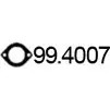 Прокладка глушителя ASSO 99.4007 2412500 3Z3Z9Z H