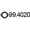 Прокладка глушителя ASSO R UWF1 99.4020 Fiat Idea (350) 1 Минивэн 1.4 77 л.с. 2005 – наст. время