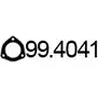 Прокладка глушителя ASSO 99.4041 2412534 4 GWS5