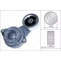 Натяжная планка, поликлиновой ремень AUTEX DYXHQY6 2421832 654884 1QPX0 1S