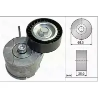 Натяжная планка, поликлиновой ремень AUTEX E8E3NPE 655124 2422043 95 808