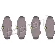Тормозные колодки, дисковые, комплект TOPRAN 230 99 2440914 GOU1V4B 207 089