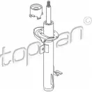 Амортизатор TOPRAN 402F0S Ford Fiesta 5 (CBK, JH, JD) Хэтчбек 1.2 5 16V 70 л.с. 2003 – 2008 UVRX25 2 302 461