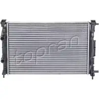 Радиатор охлаждения двигателя TOPRAN Z7 IL3BO 2447815 180MRA 700 953