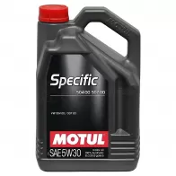 Моторное масло синтетическое SPECIFIС VW 504 / 507 5W-30 - 5 л