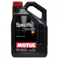 Моторное масло синтетическое SPECIFIС VW 504 00 507 00 C3 - 5 л 107368 59110 Audi A3 (8VA, F) 3 Спортбек 2.0 Tfsi Quattro 190 л.с. 2016 – наст. время