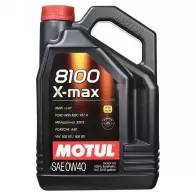 Моторное масло синтетическое 8100 X-MAX 0W-40 - 5 л MOTUL 17920 17920. 2971595 104533