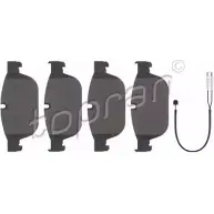 Тормозные колодки, дисковые, комплект TOPRAN DK7 EY N1JMVLX 723 272 2449887