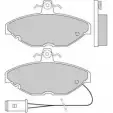 Тормозные колодки, дисковые, комплект E.T.F. 12-0258 21 084 21085 2455812