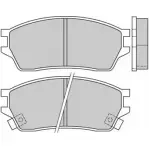 Тормозные колодки, дисковые, комплект E.T.F. 12-0392 F2UL7O1 22 072 2455949