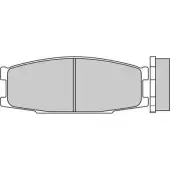 Тормозные колодки, дисковые, комплект E.T.F. 2350 1 1HRRVQG 12-0434 2455991