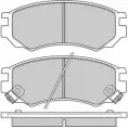 Тормозные колодки, дисковые, комплект E.T.F. 2138 6 23826 2456067 12-0512