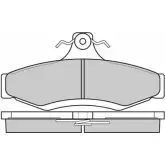 Тормозные колодки, дисковые, комплект E.T.F. D724-7591 12-0851 2 3237 2456404