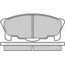 Тормозные колодки, дисковые, комплект E.T.F. 2456617 12-1065 2378 3 2WDXSB8