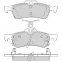 Тормозные колодки, дисковые, комплект E.T.F. 12-1528 24574 23 716 2457080