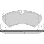 Тормозные колодки, дисковые, комплект E.T.F. 2457104 12-1552 246 85 B62IE