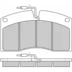 Тормозные колодки, дисковые, комплект E.T.F. 81BNT 2457237 12-5262 2 9072