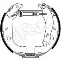 Тормозные колодки, комплект CIFAM 30 D2G 8HZTSLN 151-154 Fiat Marea (185) 1 Универсал 1.9 JTD 110 (185BxT1A) 110 л.с. 2000 – 2002
